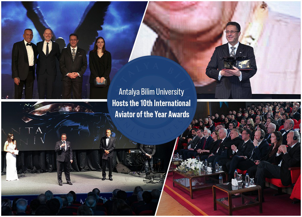 Antalya Bilim University Hosts The 10Th International Aviator Of The Year Awards