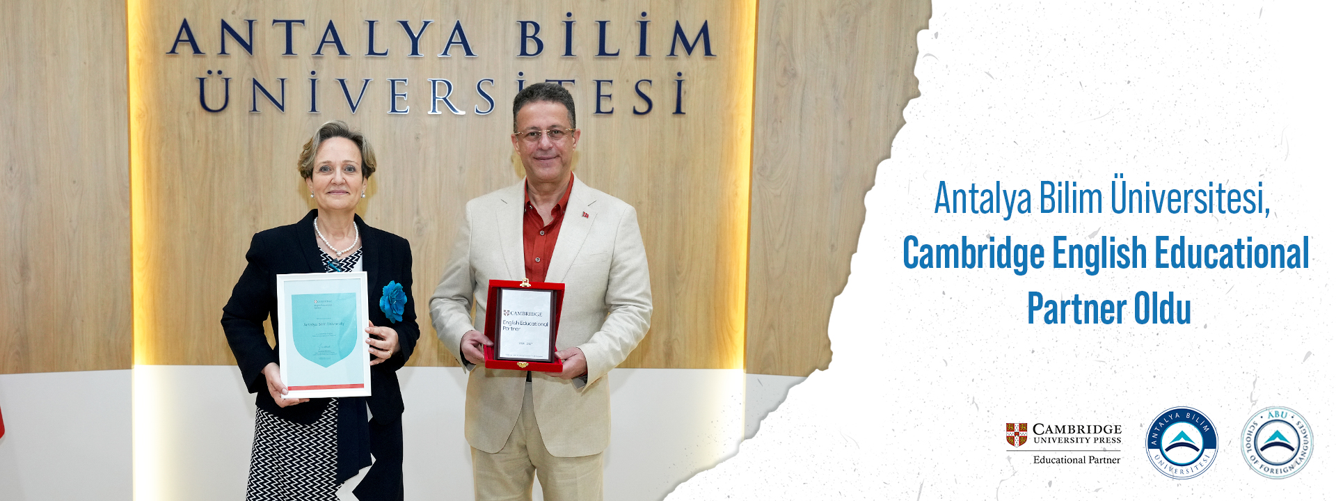 Antalya Bilim Universitesi Cambridge English Educational Partner Oldu