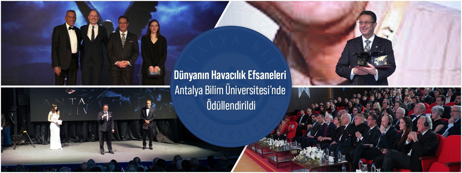 Dunyanin Havacilik Efsaneleri Antalya Bilim Universitesi Nde Odullendirildi