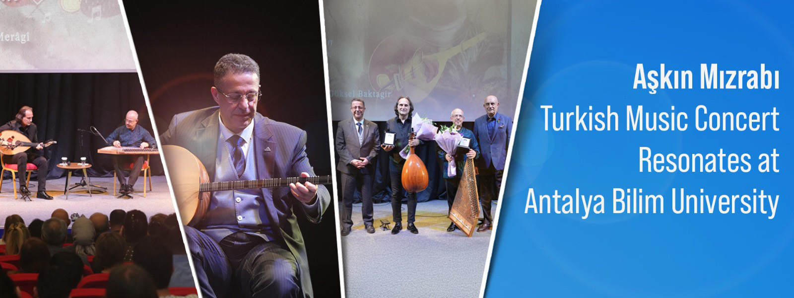 Askin Mizrabi Turkish Music Concert Resonates At Antalya Bilim University