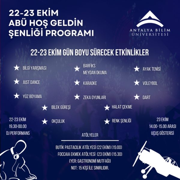 ABÜ Hoş Geldin Şenliği