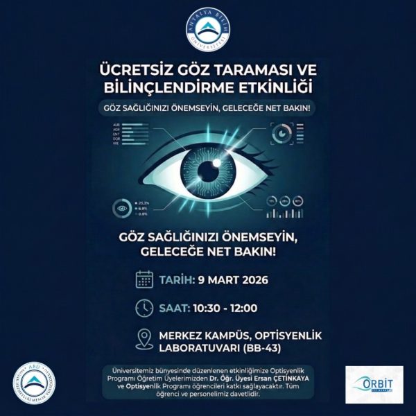 Göz Sağlığınızı Önemseyin, Geleceğe Net Bakın