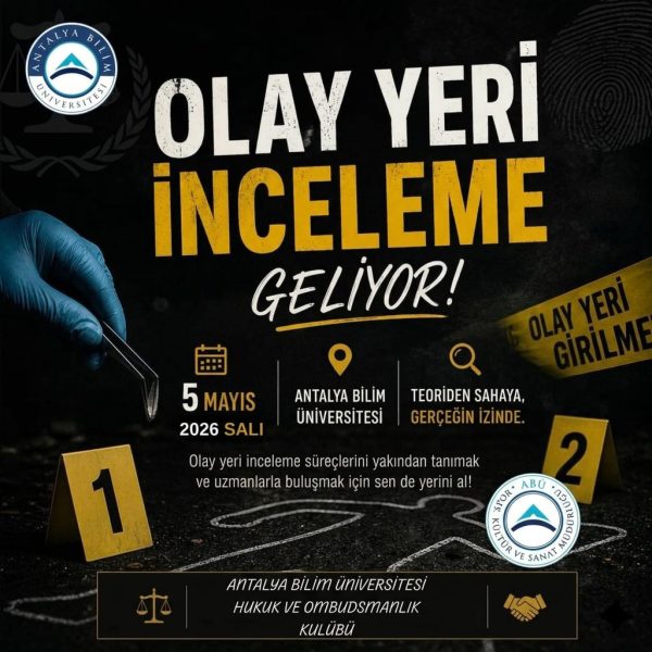 Kolluğun Olay Yeri İncelemesi Konferansı
