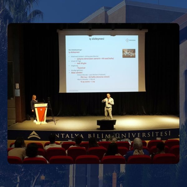 Antalya Bilim Üniversitesi Sağlık Bilimleri Fakültesi Mezunlarına Almanya’da Kariyer Fırsatları Tanıtıldı