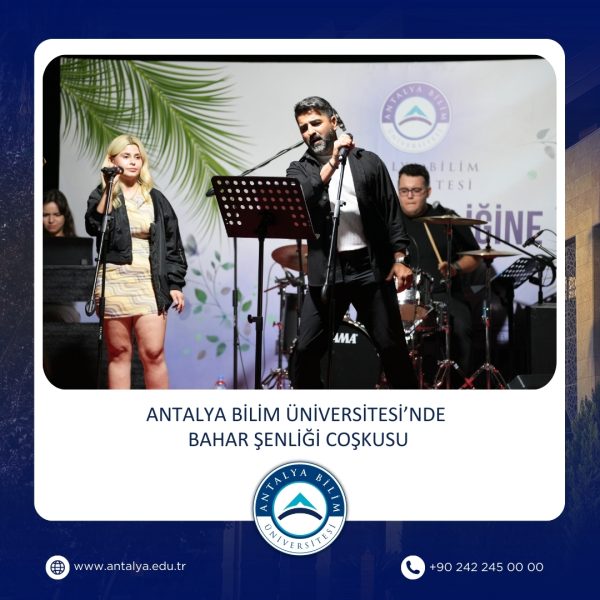 Antalya Bilim Üniversitesi’nde Bahar Şenliği Coşkusu