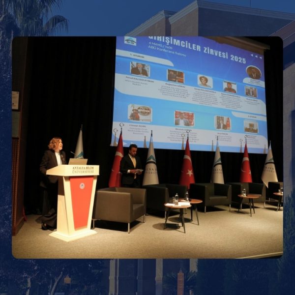 Girişimciler  Zirvesi  2025 Antalya Bilim Üniversitesi'nde Gerçekleştirildi