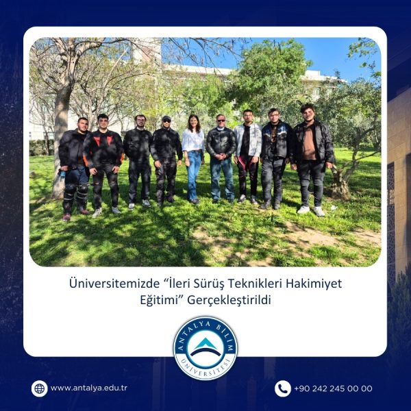 Üniversitemizde “İleri Sürüş Teknikleri Hakimiyet Eğitimi” Gerçekleştirildi