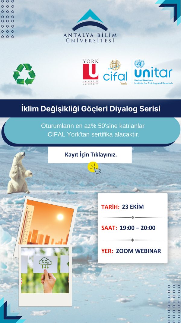 İklim Değişikliği Göçleri Diyalog Serisi