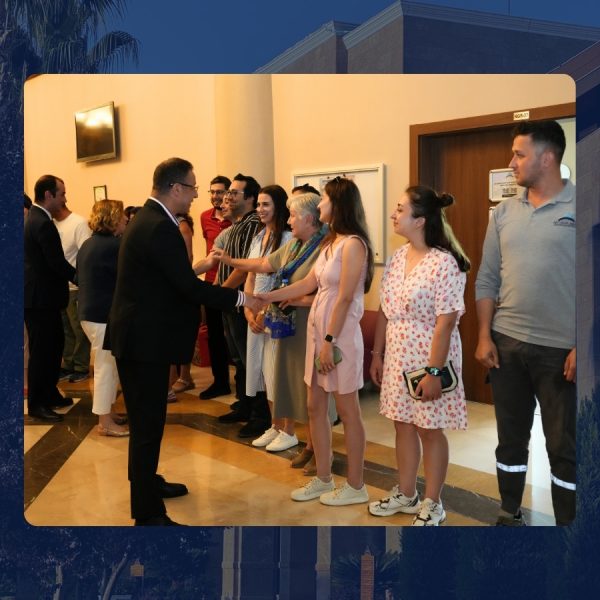 Rektörümüz Prof. Dr. Semih EKERCİN, Bayram Sonrası ABÜ Ailesi İle Bayramlaştı