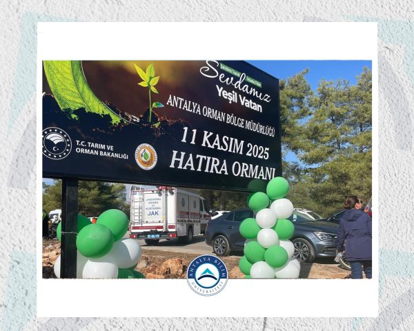 ABÜ, 11 Kasım Milli Ağaçlandırma Günü’nde “Yeşil Vatan Seferberliği”ne Katıldı