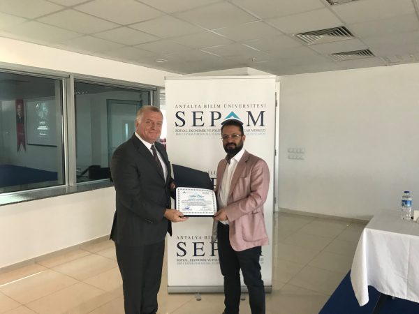 SEPAM Dış Politika ve Güvenlik Okulu Akademisi