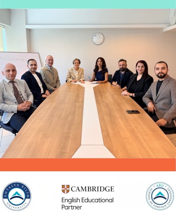 Antalya Bilim Üniversitesi, Cambridge English Educational Partner Oldu