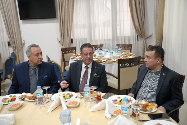 Rektörümüz Prof. Dr. Semih EKERCİN,  Basın Mensuplarını Döşemealtı Ana Yerleşkemizde Ağırladı