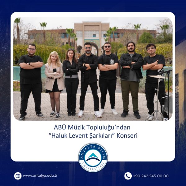 Üniversitemizde Rock Rüzgarı Esti! "Rock Science Band" Haluk Levent Şarkılarıyla Coşturdu