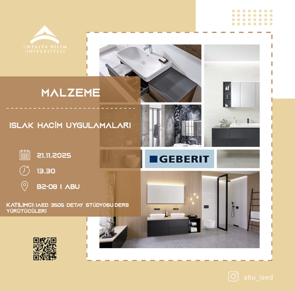 21.11.2025 | Malzeme & Islak Hacim Uygulamaları