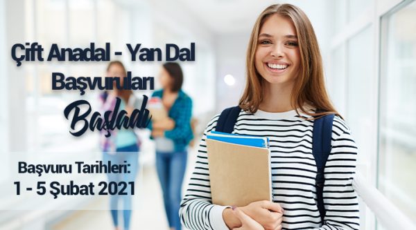 Çift Anadal ve Yandal Başvurularımız Başladı.