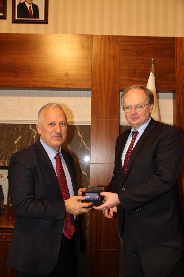 Büyükelçi Christian Berger Üniversitemizde