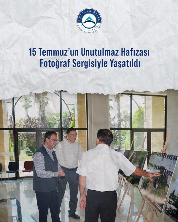 15 Temmuz'un Unutulmaz Hafızası Fotoğraf Sergisiyle Yaşatıldı