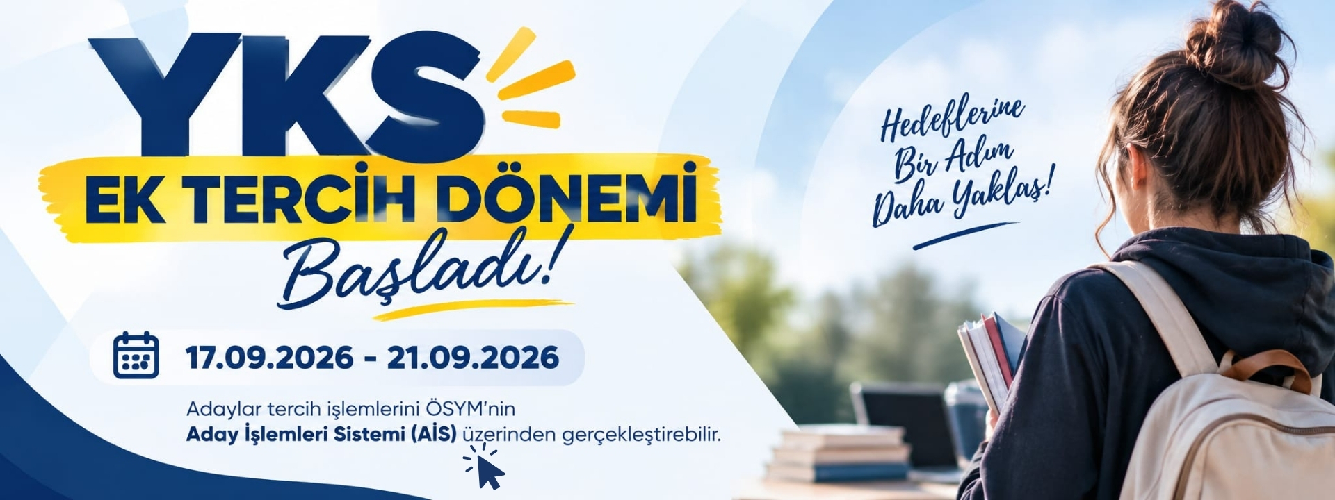 YKS Ek Yerleştirme Tercih Dönemi Başladı
