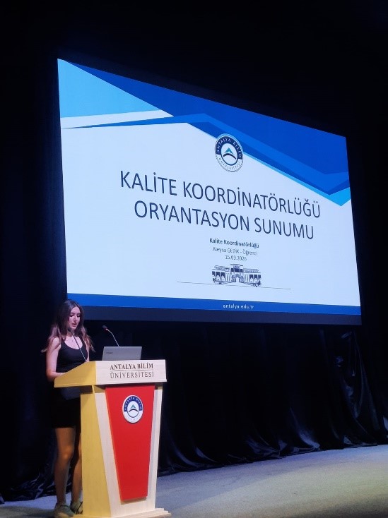 Kalite Koordinatörlüğü Oryantasyon Sunumu
