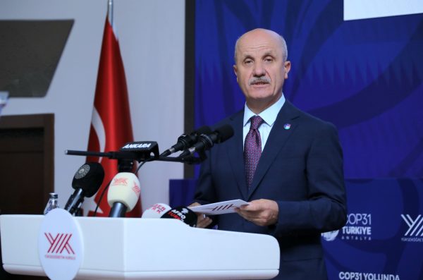 Antalya Bilim Üniversitesi "COP31 Yolunda Bilim Diplomasisi" Programında