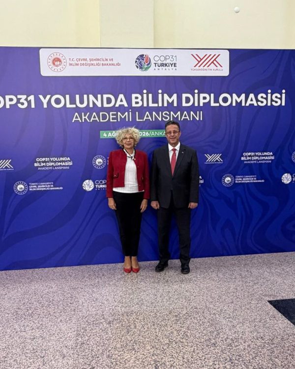 Antalya Bilim Üniversitesi "COP31 Yolunda Bilim Diplomasisi" Programında